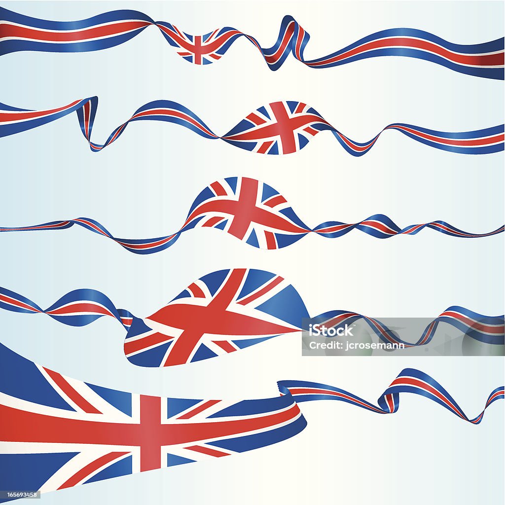 Bannières Britannique - clipart vectoriel de Drapeau du Royaume-Uni libre de droits