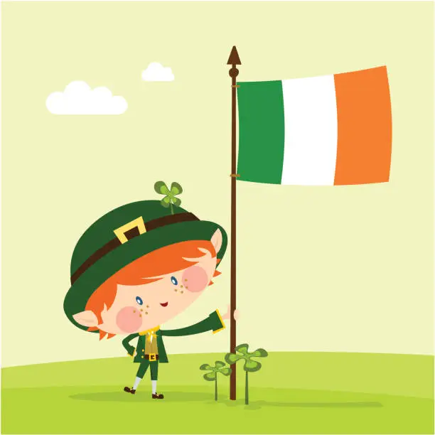 Vector illustration of St.  Patricks Day