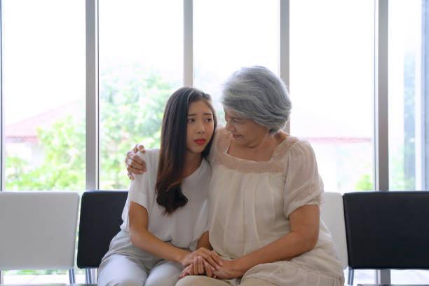 istock Senior patient go to see the doctor. 1656938189