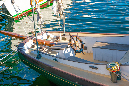 Beautiful wood sailboat- Mystic Connecticut