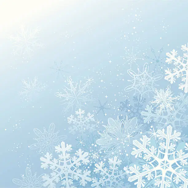 Vector illustration of Winter Background