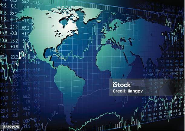 세계지도 증권 시장과 거래소에 대한 스톡 벡터 아트 및 기타 이미지 - 증권 시장과 거래소, 국제 금융, 글로벌 비즈니스