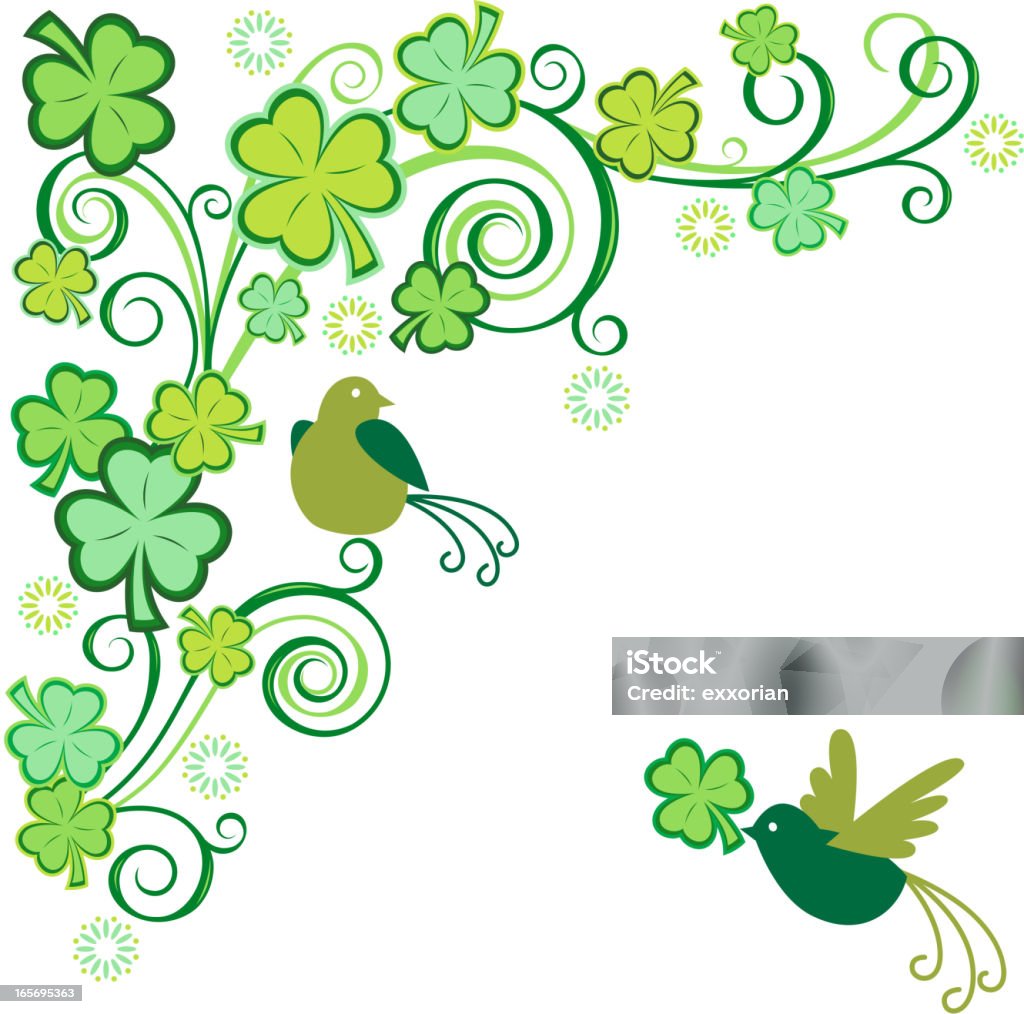 Boule Saint-Patrick - clipart vectoriel de Abstrait libre de droits