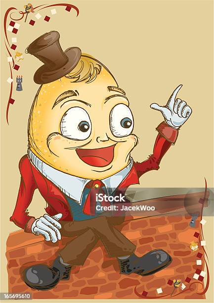 Humpty Dumpty Stock Vektor Art und mehr Bilder von Illustration - Illustration, Humpty Dumpty, Kind