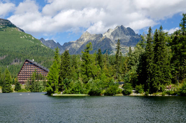 istock Strbske Pleso - Mountain lake 165698952