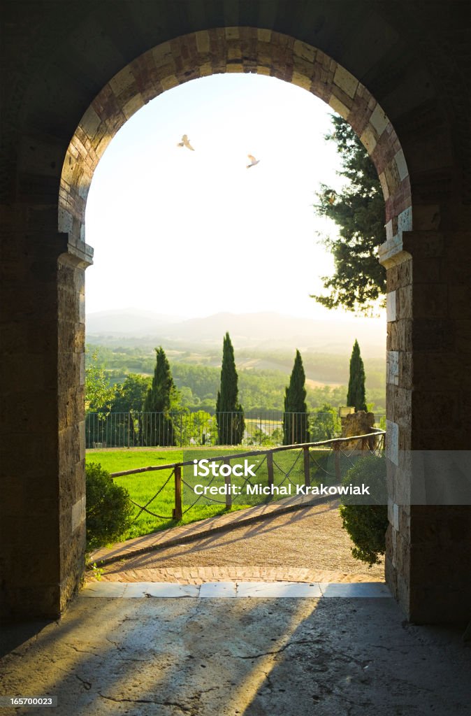 Scena Toscana - Foto stock royalty-free di Toscana - Italia