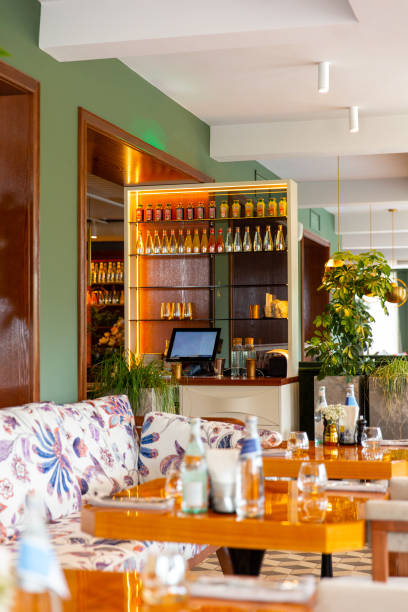 istock Italian restaurant interior in modern style 1657118573