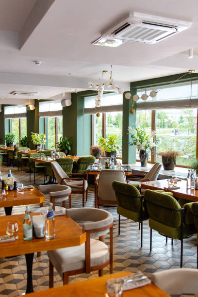 istock Italian restaurant interior in modern style 1657132581