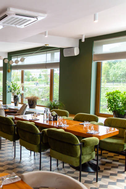 istock Italian restaurant interior in modern style 1657132584
