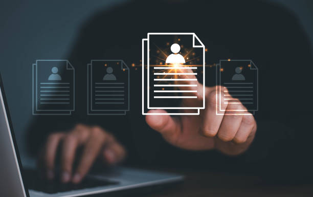 istock personnel selection from the resume or outstanding performance from the application Hiring personnel with experience in teamwork 1657140332