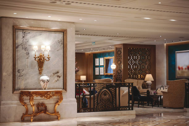 istock Luxury hotel's entrance hall 1657168688