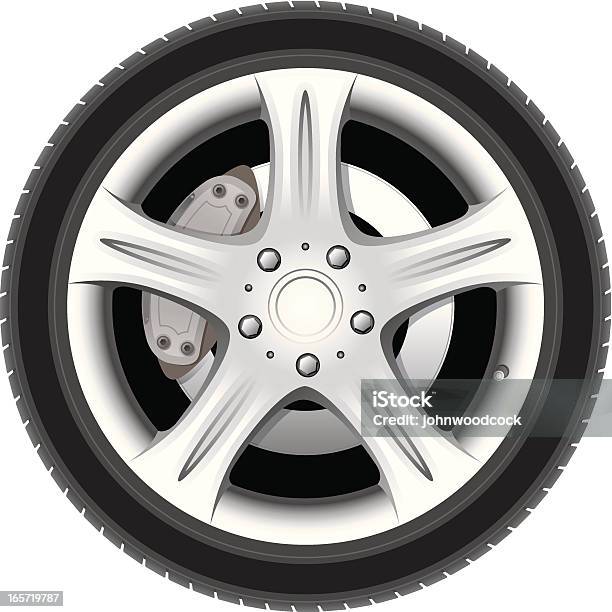 실감나는 휠 타이어에 대한 스톡 벡터 아트 및 기타 이미지 - 타이어, 알로이 휠, 0명