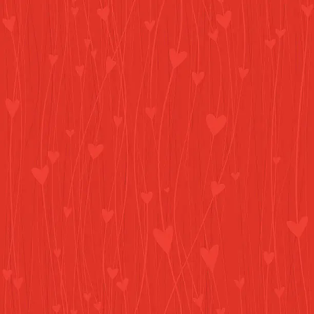 Vector illustration of Seamless Heart background