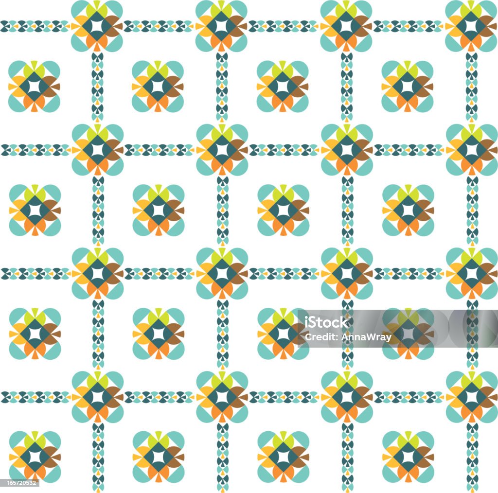 60 Repeat Pattern 60s Influenced Repeating Pattern Stock Illustration - Download Image ...