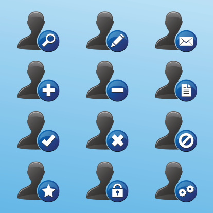 User Icons for website, web application, presentation and user interface design. Hires JPEG file included!