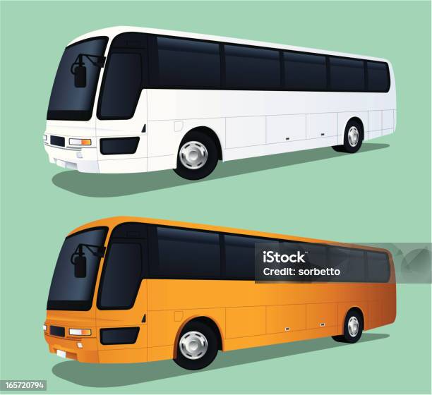 Travel Bus Stock Illustration - Download Image Now - Bus, Coach Bus, Vector