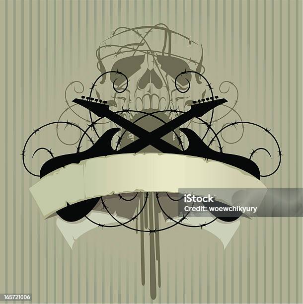 Deathcore Баннер — стоковая векторная графика и другие изображения на тему Афиша - Афиша, Без людей, Векторная графика