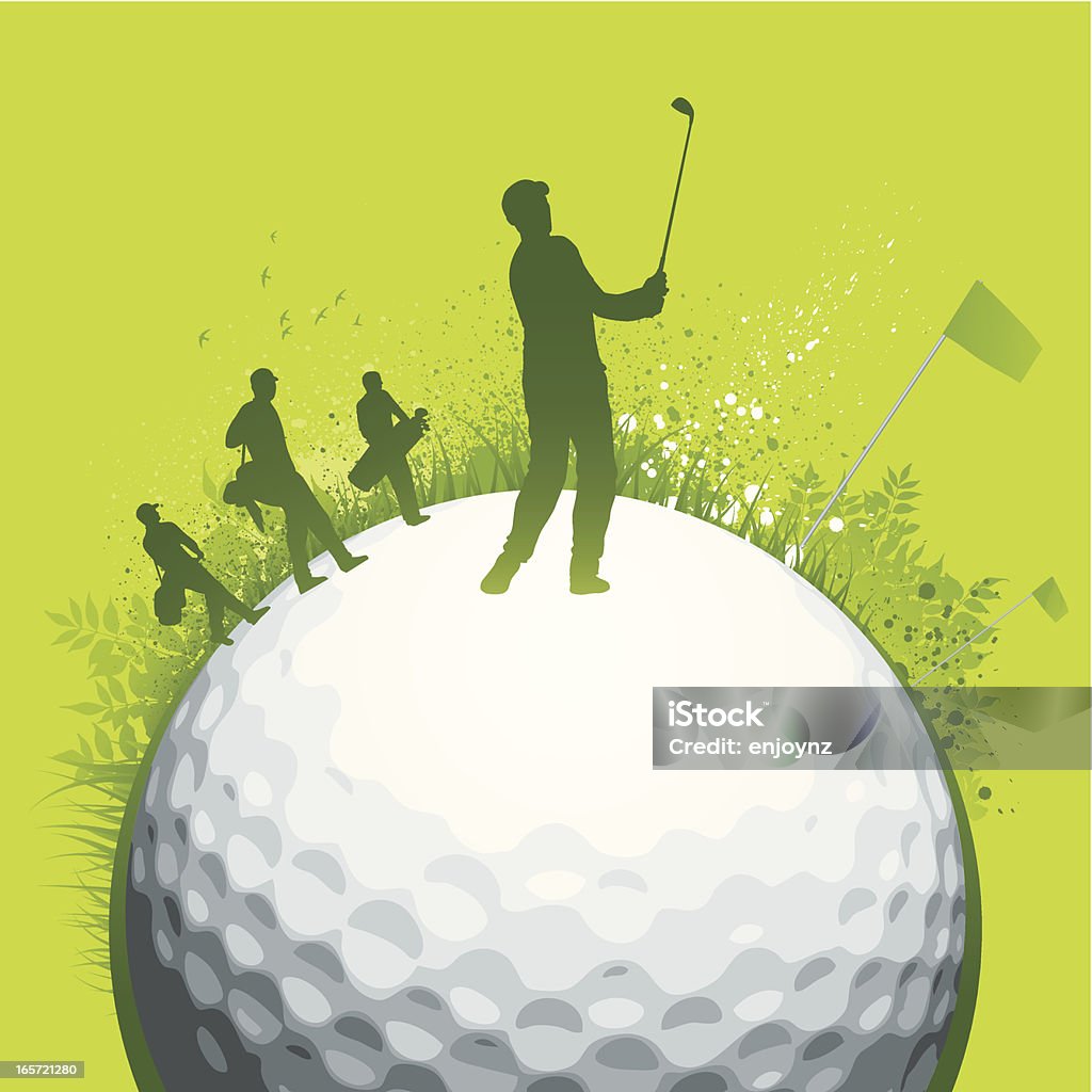 Progettazione da Golf - arte vettoriale royalty-free di Golf