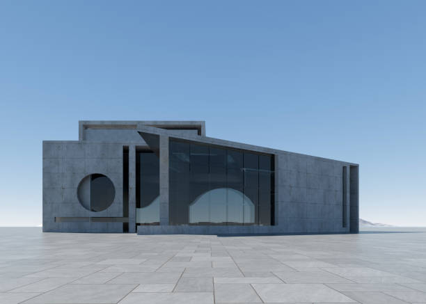 istock Clean ground squares and building facades 1657215131