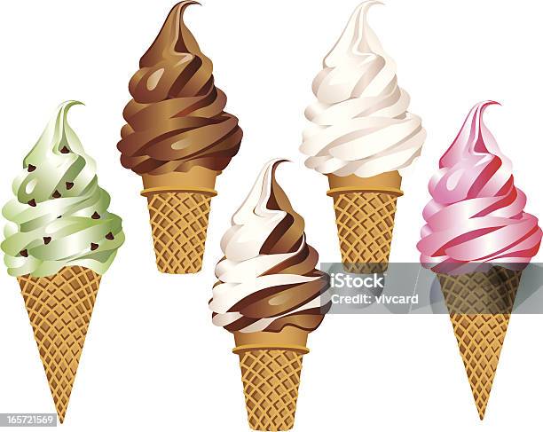 アイスクリームクリーム - ミントアイスクリームのベクターアート素材や画像を多数ご用意 - ミントアイスクリーム, アイスクリームコーン, アイスクリーム