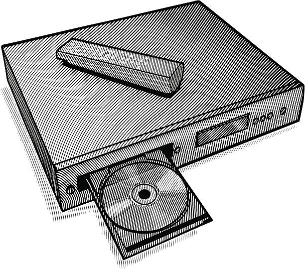 ブルーレイ dvd ／cd プレーヤー - cd player点のイラスト素材／クリップアート素材／マンガ素材／アイコン素材