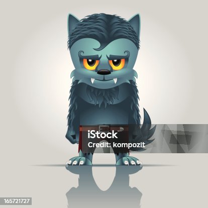 istock werewolf icon 165721727