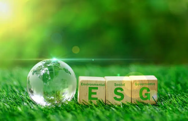 Photo of ESG concept of environmental, social and corporate governance impact investing. Ethical and sustainable investing business sustainable organizational development. Enhance ESG alignment of investments.