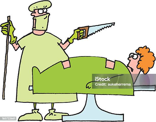 Chirurg Stock Vektor Art und mehr Bilder von Operationssaal - Operationssaal, Humor, Appendix vermiformis