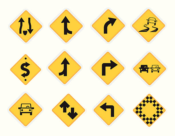 universal icons beschilderung - boulevard stock-grafiken, -clipart, -cartoons und -symbole