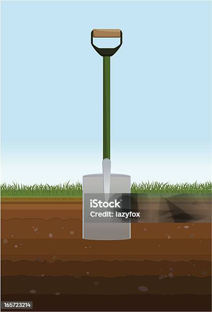 삽 착공 원예에 대한 스톡 벡터 아트 및 기타 이미지 - 원예, 흙, 새 장을 열다