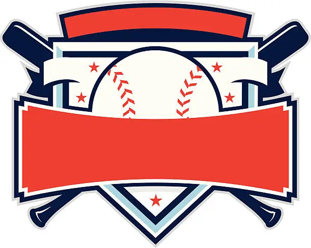 Vector illustration of Baseball Champion design