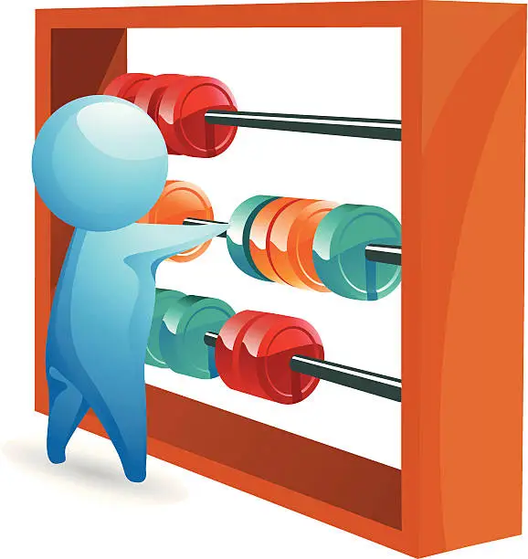 Vector illustration of Abacus