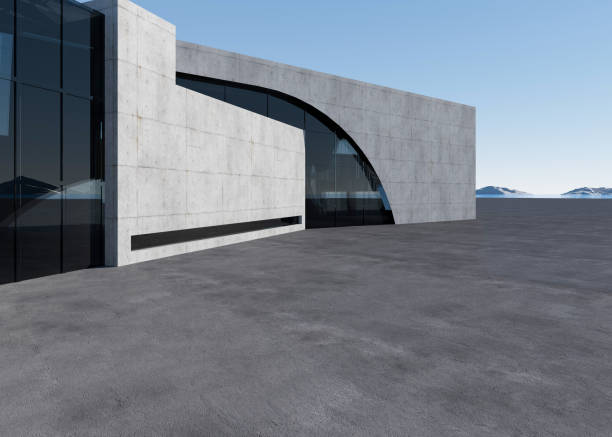 istock Clean ground squares and building facades 1657241447