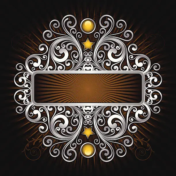 Vector illustration of Decorative Banner