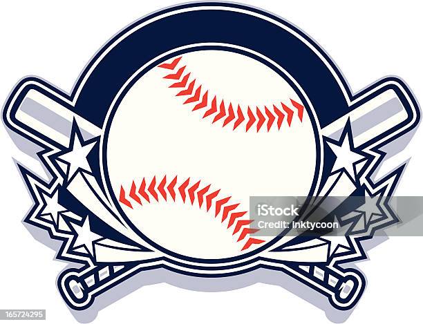 Бейсбол И Софтбол Allstars — стоковая векторная графика и другие изображения на тему Бейсбольный мяч - Бейсбольный мяч, Бейсбол, Софтбол - спорт