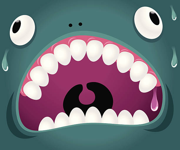 Monster Emotion Crazy Stock Illustration - Download Image Now - Monster -  Fictional Character, Shouting, Screaming - iStock