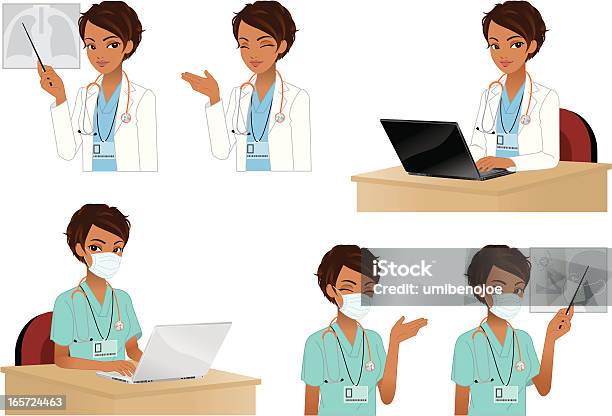 医師 - 看護師のベクターアート素材や画像を多数ご用意 - 看護師, 医師, 女性