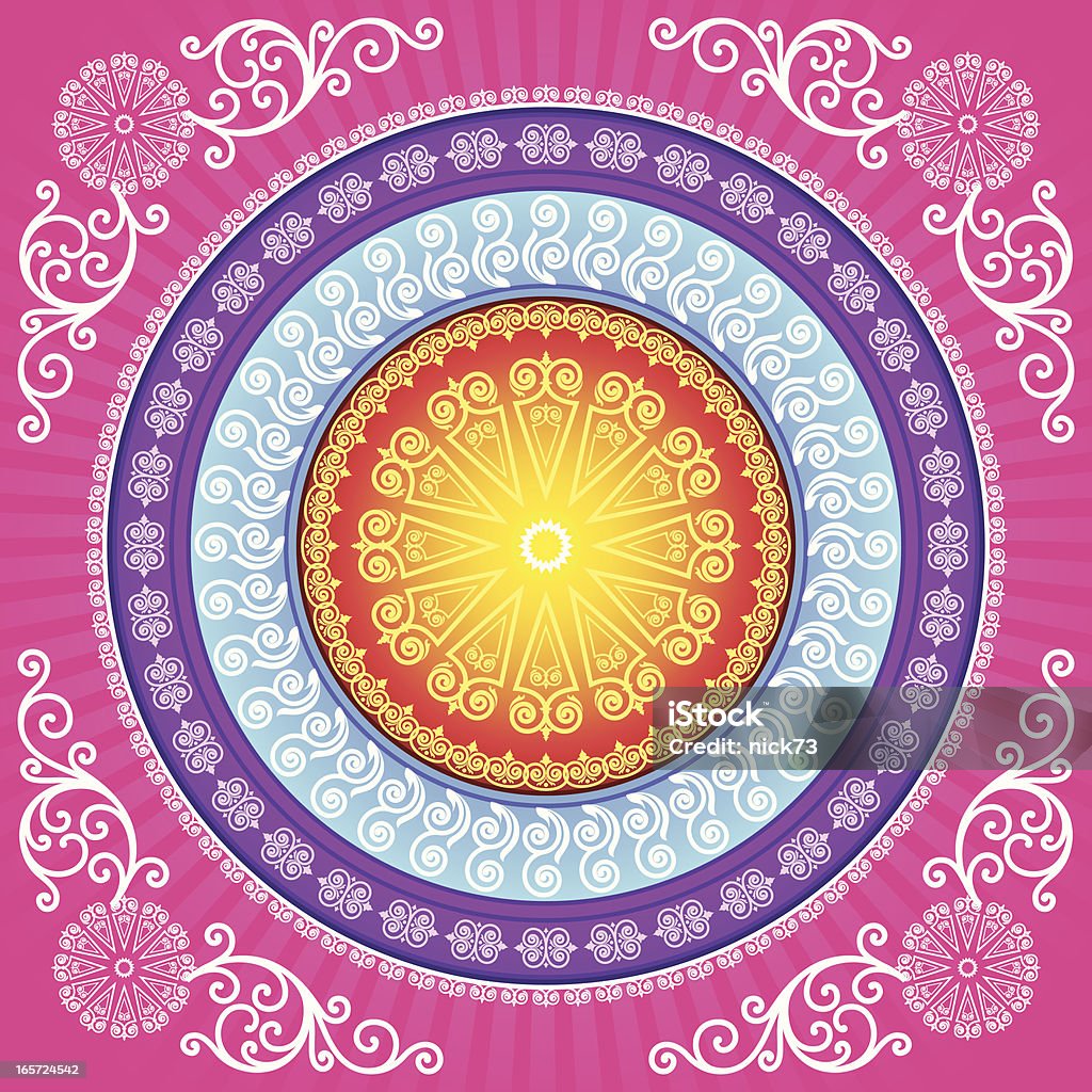 Desenho de Mandala - Royalty-free Mandala arte vetorial