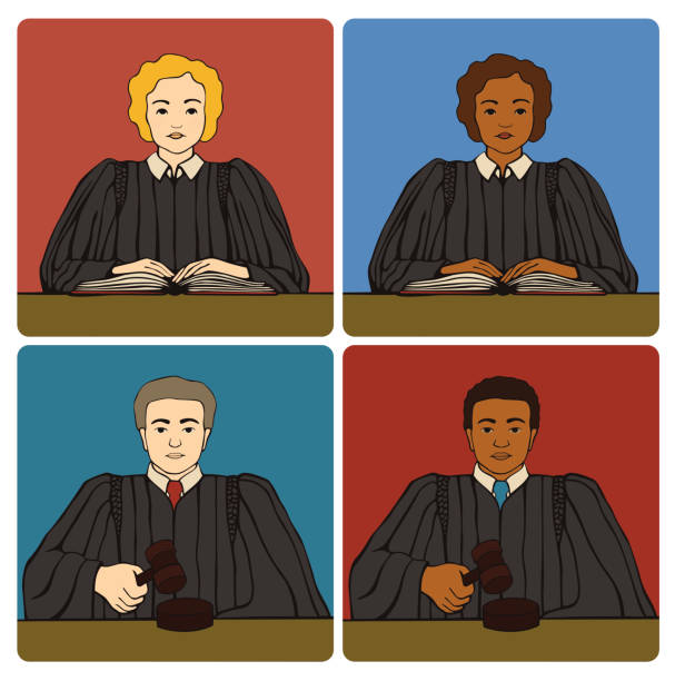 460+ Black Male Judge Stock Illustrations, Royalty-Free Vector Graphics