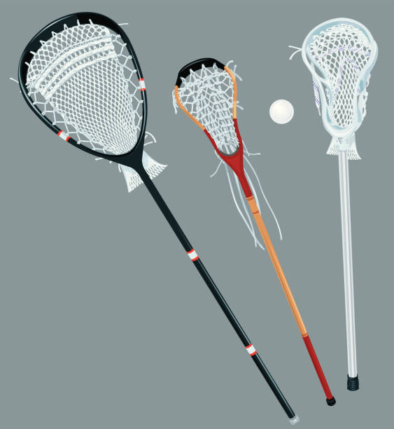 istock Lacrosse Goalie & Attack Sticks, Male, Female 165724790