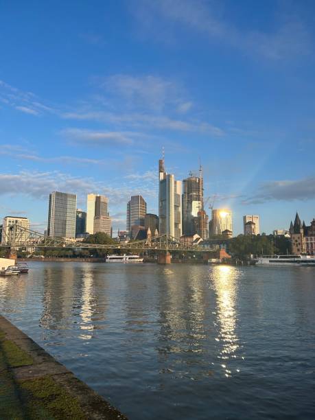 istock Riverfront and skyline of Frankfurt 1657251407