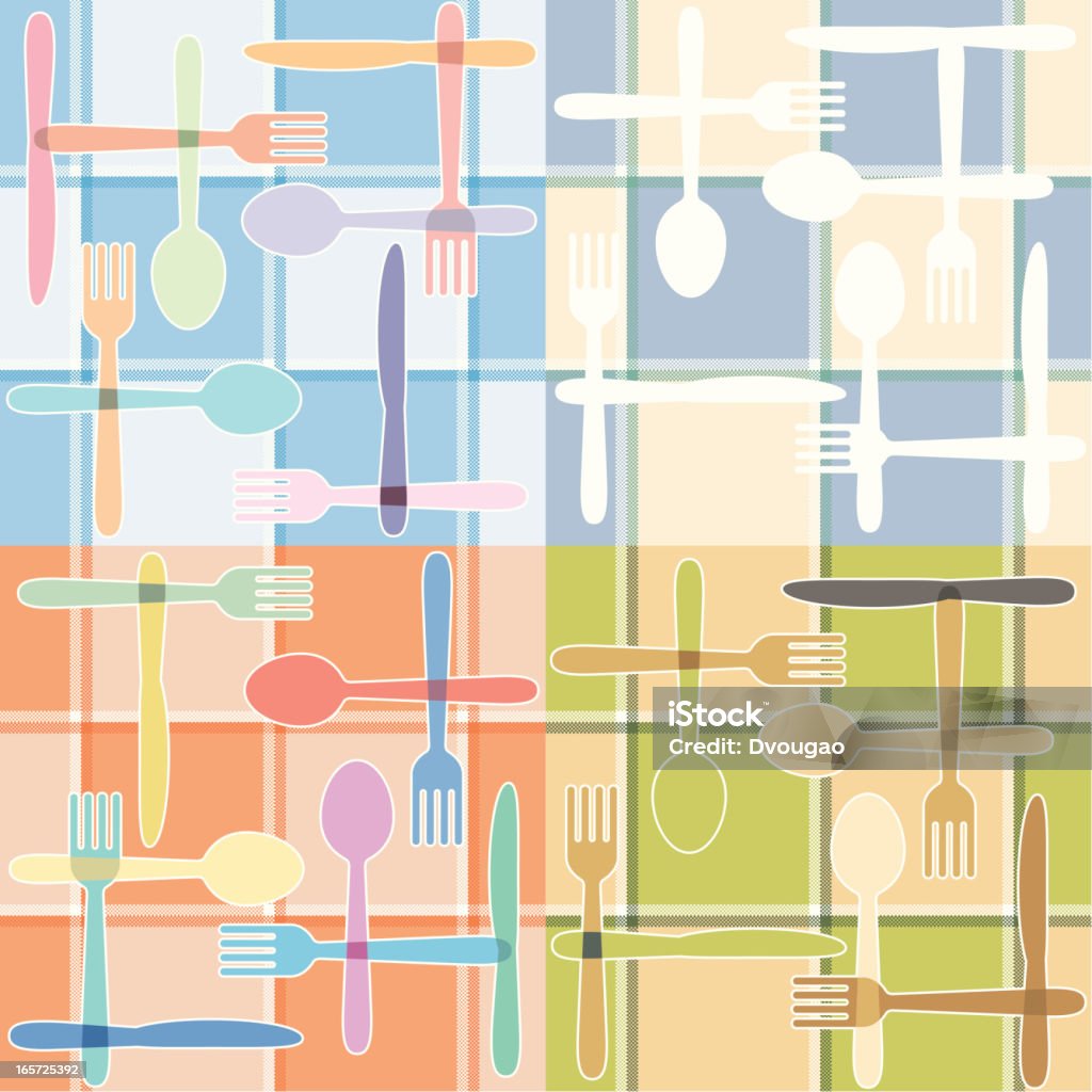 Lunch Pattern Lunch Pattern Stock Illustration - Download Image Now - Backgrounds ...
