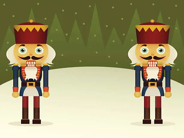 Vector illustration of Nutcracker Banner