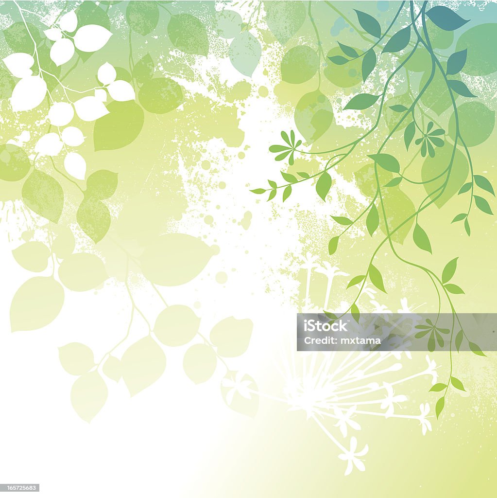 Frühling Hintergrund - Lizenzfrei Ast - Pflanzenbestandteil Vektorgrafik
