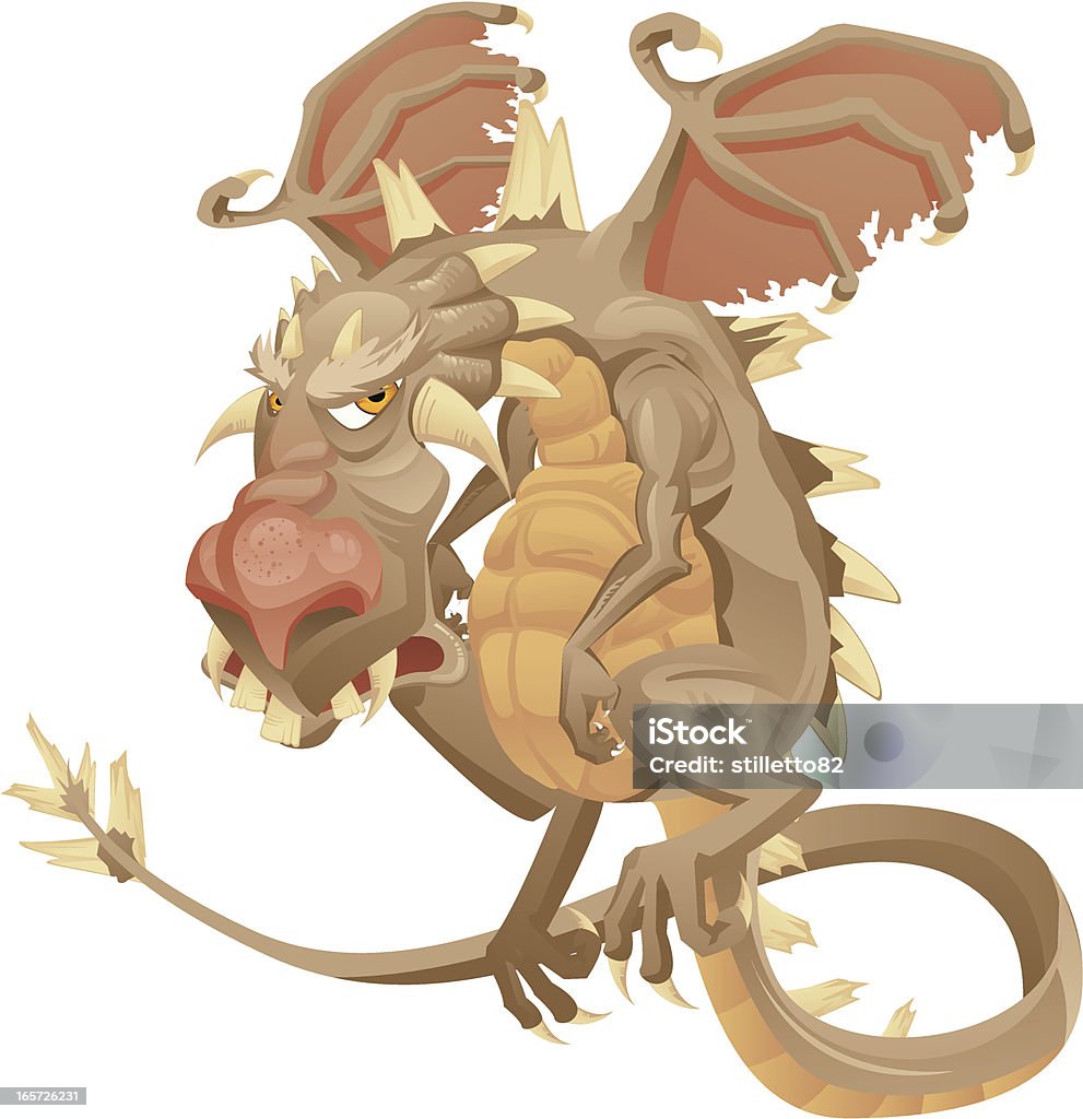 Old Dragon Stock Illustration - Download Image Now - Anger, Animal, Animal  Body Part - iStock