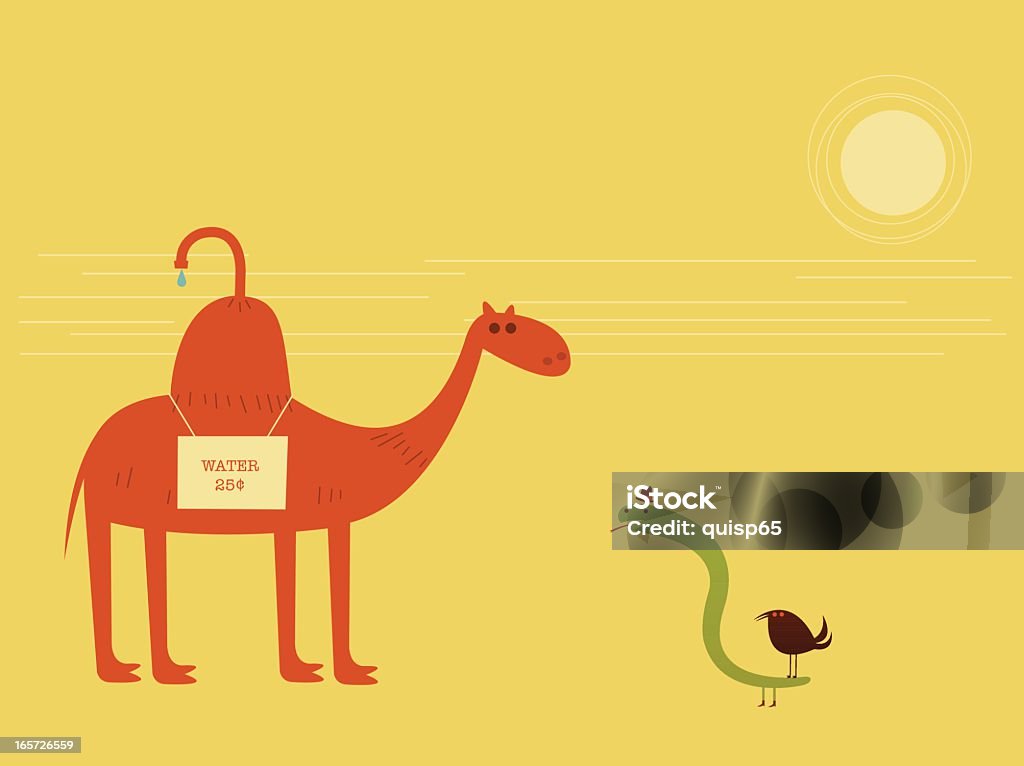 Empresarial Camelo - Royalty-free Animal arte vetorial