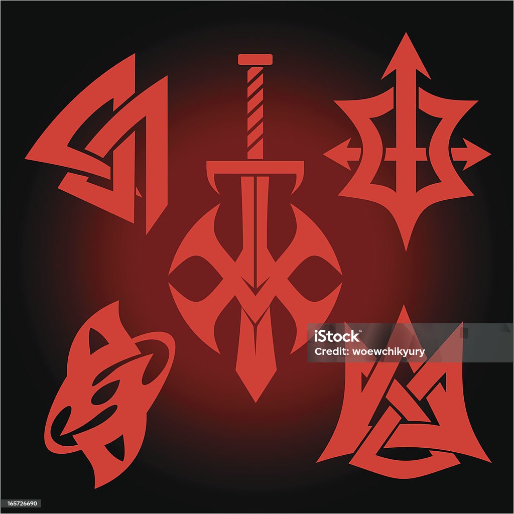 Guard Symbole - Lizenzfrei Icon Vektorgrafik