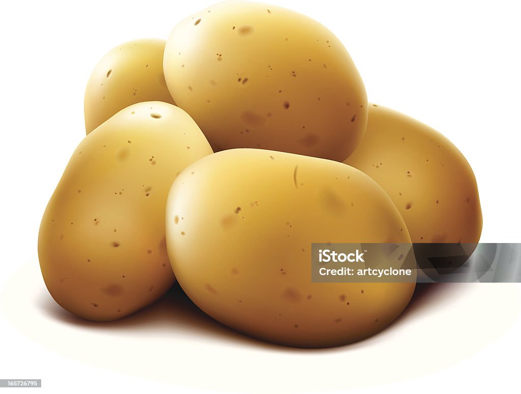 Ziemniaki - Grafika wektorowa royalty-free (Aranżacja)