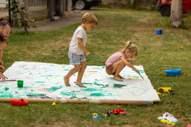 istock Watercolors are so fun for children 1657269247