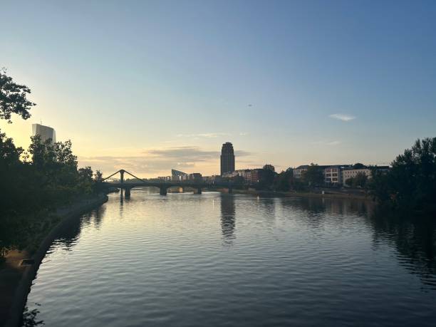 istock Riverfront and skyline of Frankfurt 1657270894